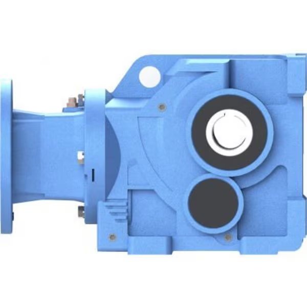 WWE KHN77-60/1-H-182/4TC, Cast-Iron Helical Bevel Speed Reducer; 182/4TC Input Flange, 60/1, Foot Mt, Worldwide Electric, Mfr#: KHN77-60/1-H-182/4TC